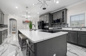 Luxury apartment kitchen upgrade