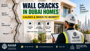 wall cracks in dubai